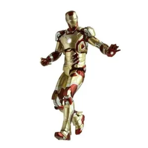 18" Inch Tall Iron Man Mark 42 (LIGHT UP) LED 1/4 Scale NECA Figure Discontinued (Ironman 3)