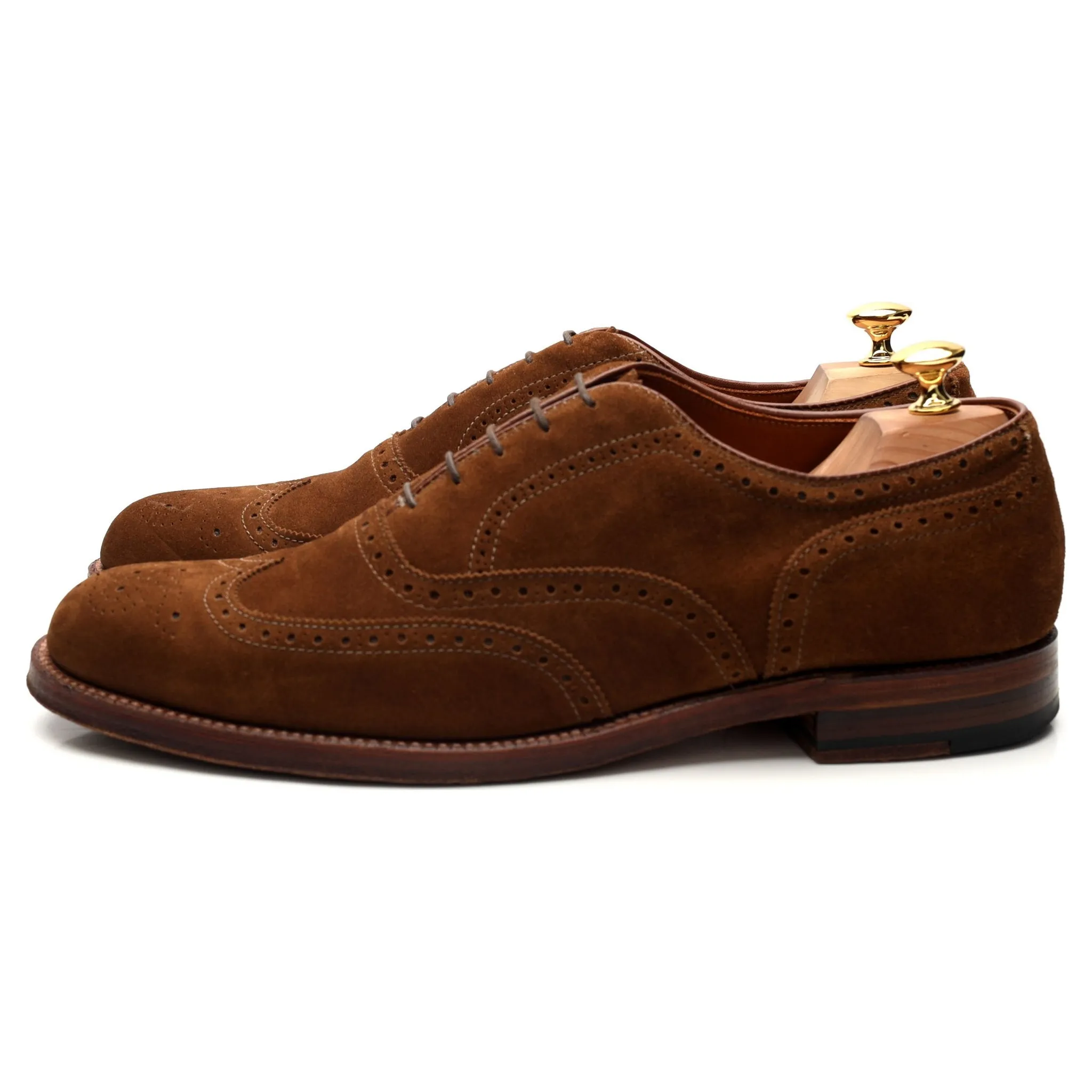 '97460' Snuff Brown Suede Oxford Brogues UK 11 US 11.5 D