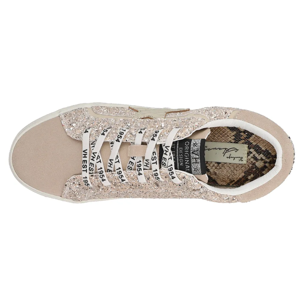 Action 2 Glitter Lace Up Sneakers