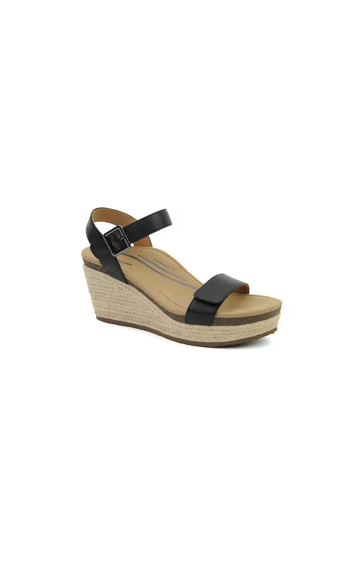 Aetrex Sydney Espadrille Wedge