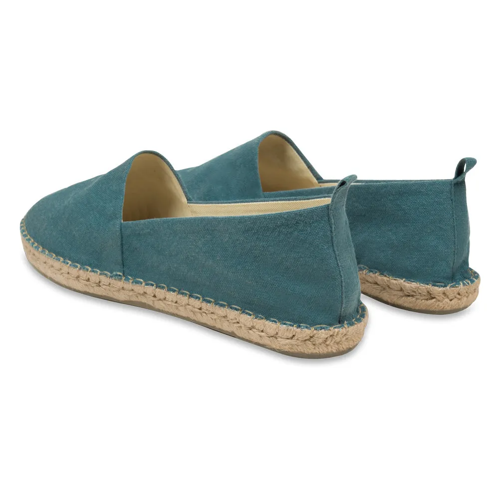 Alpargata Espadrille Masculina Yolanda Azul Índigo