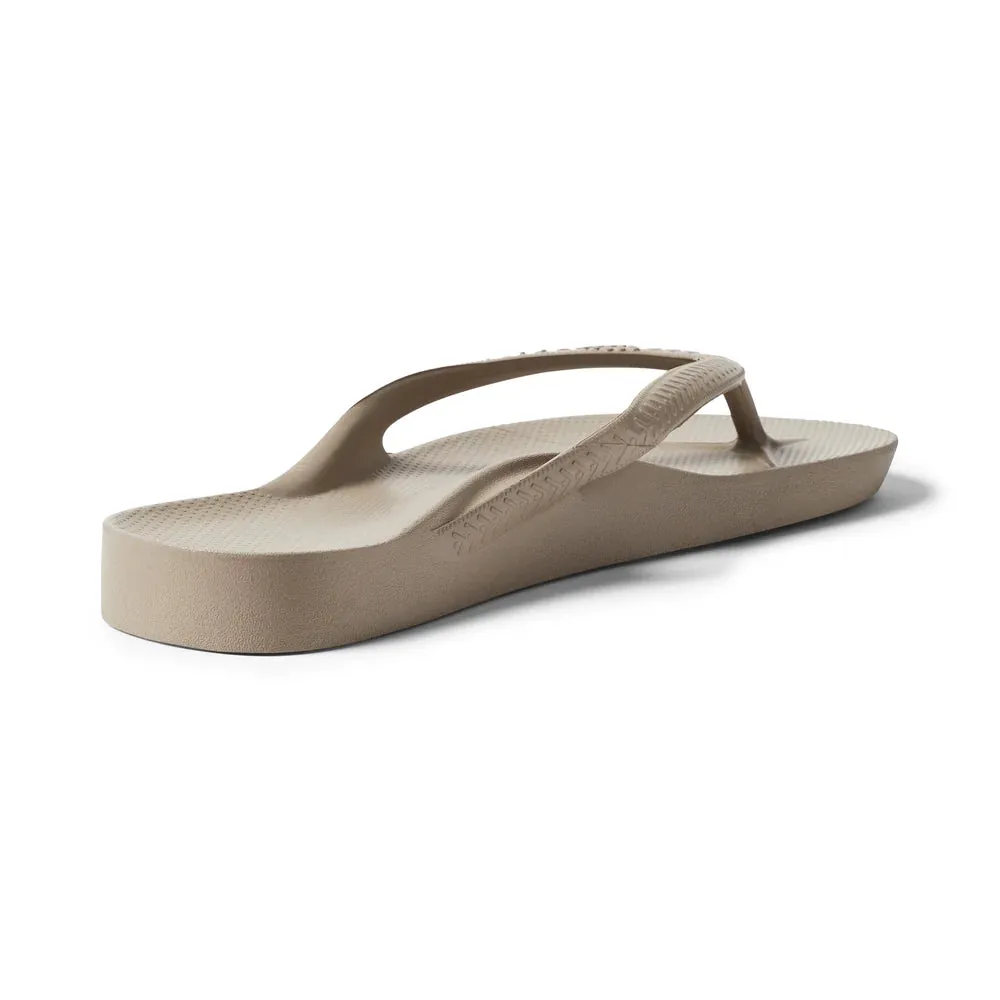 Archies Arch Support Flip Flop Sandal - Taupe