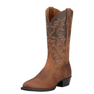 ARIAT MEN'S HERITAGE ROUND TOE WESTERN BOOT - 10002204