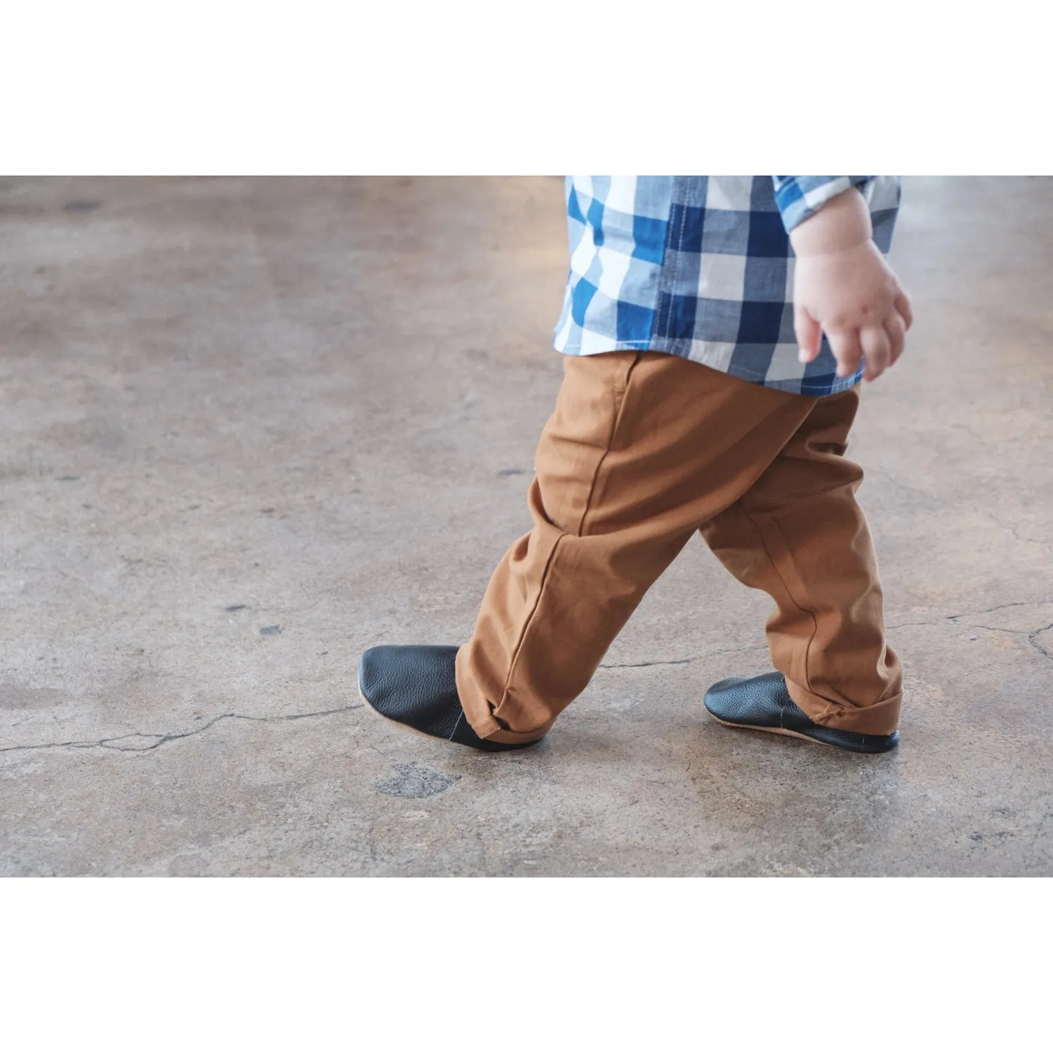 black and brown moccasins