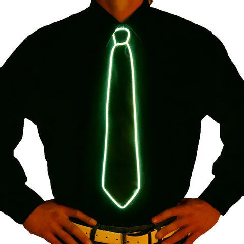 Black Light Up Tie