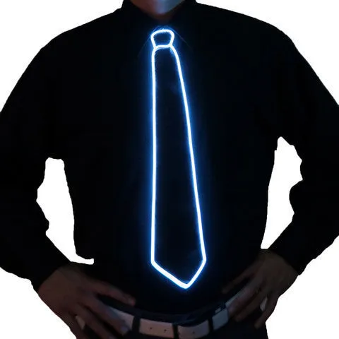 Black Light Up Tie