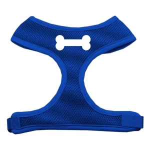 Bone Design Soft Mesh Harnesses Blue Small