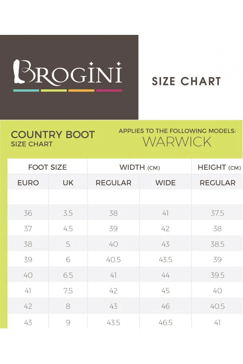 Brogini Warwick Country Riding Boots