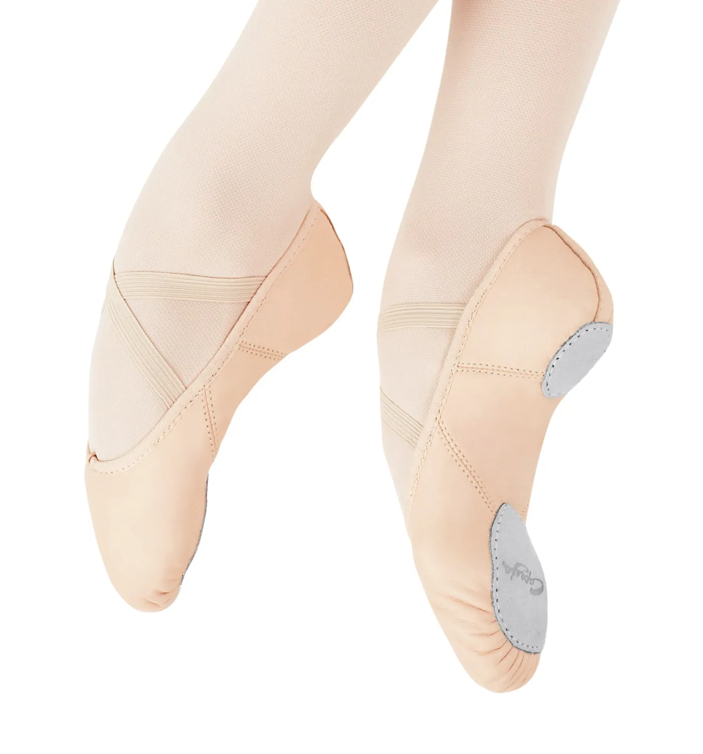 CAPEZIO 2027 LEATHER JULIET BALLET SHOE