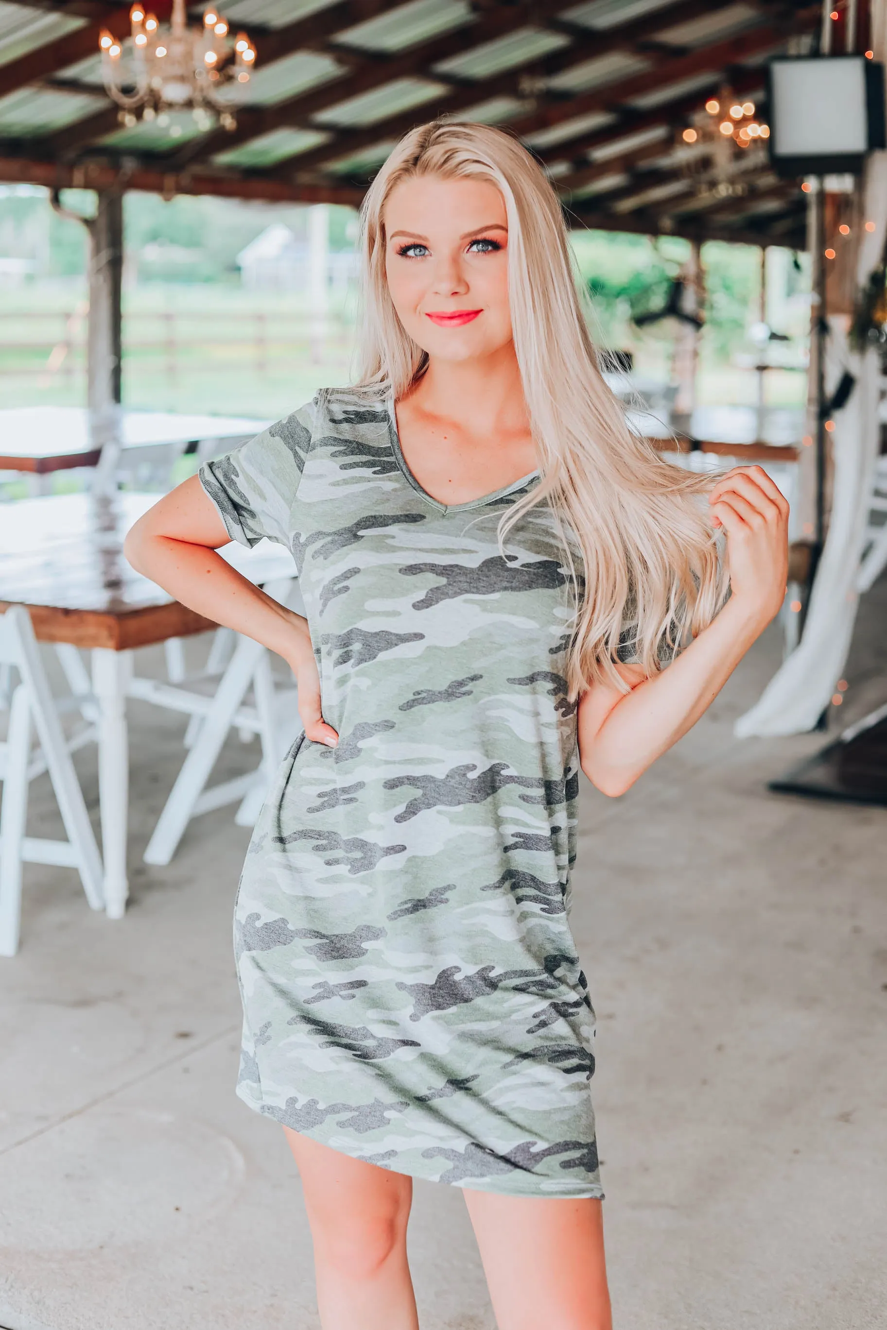 Captivating Camo Dress