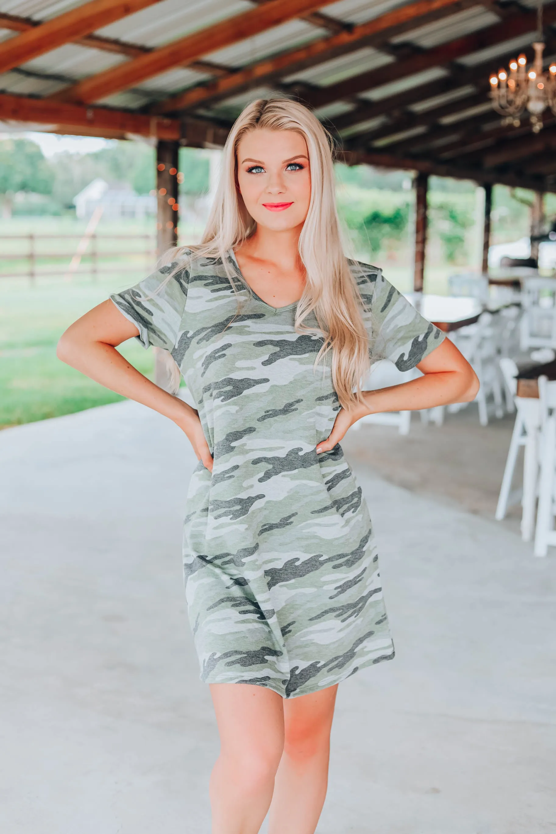 Captivating Camo Dress