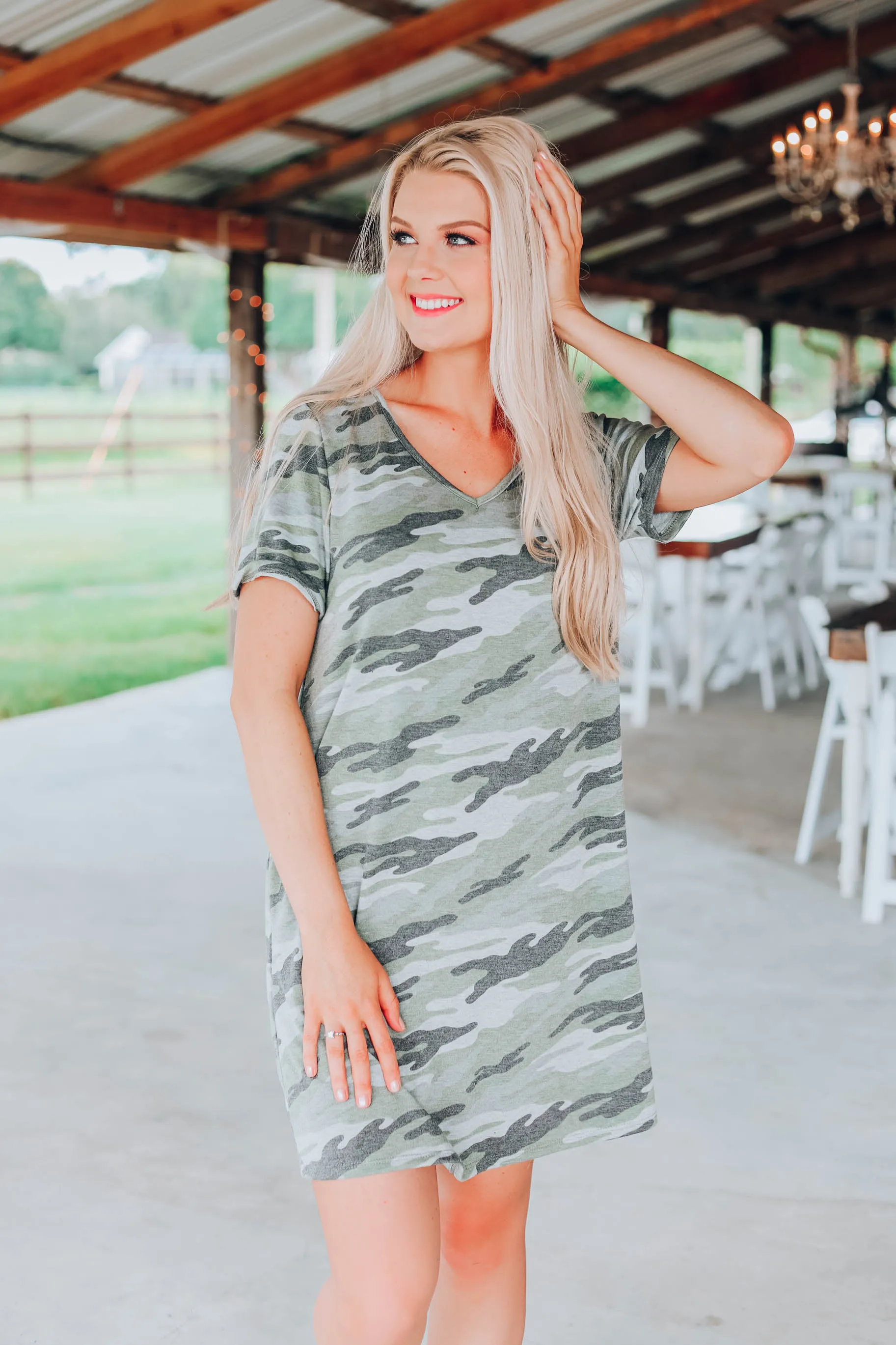 Captivating Camo Dress