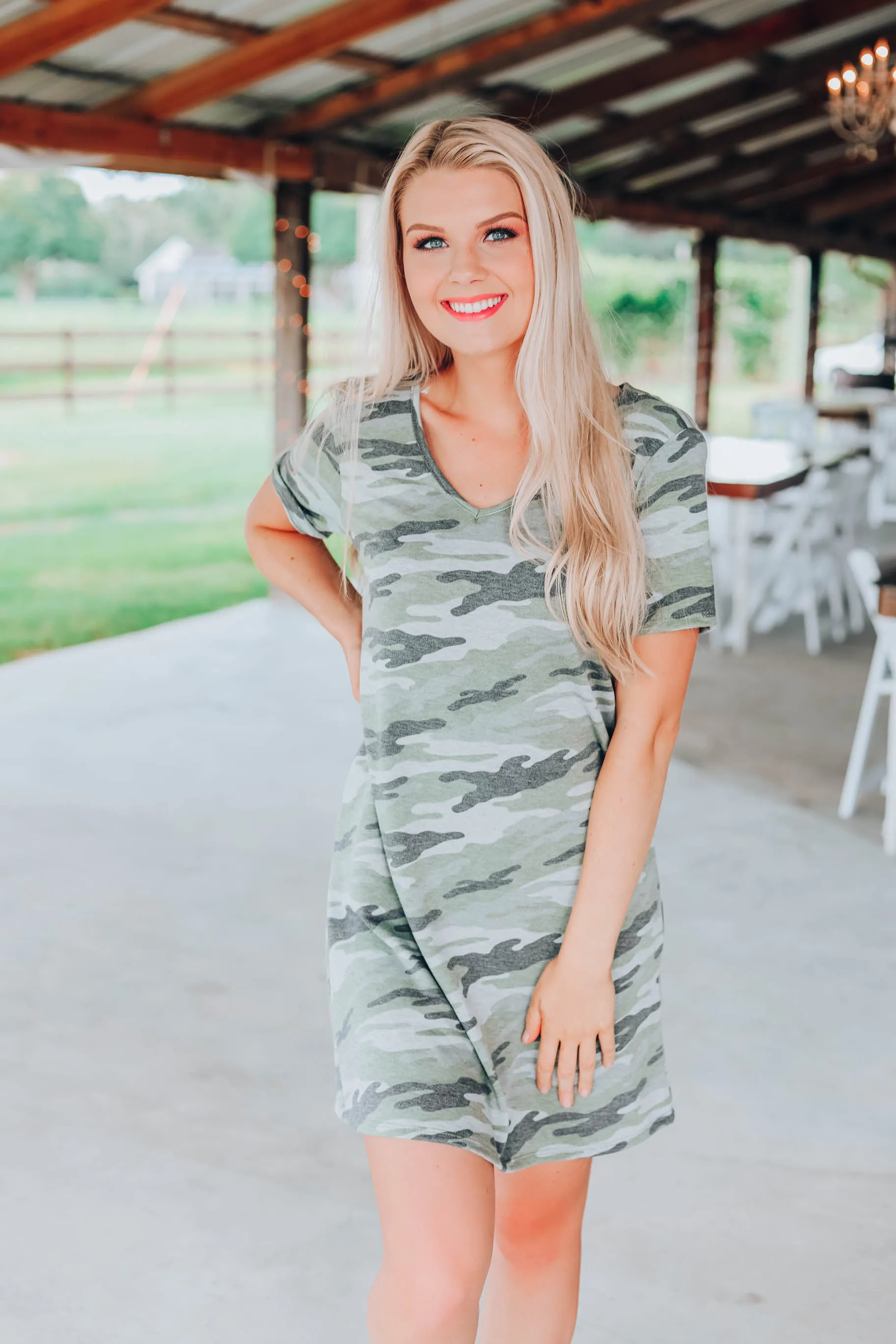 Captivating Camo Dress