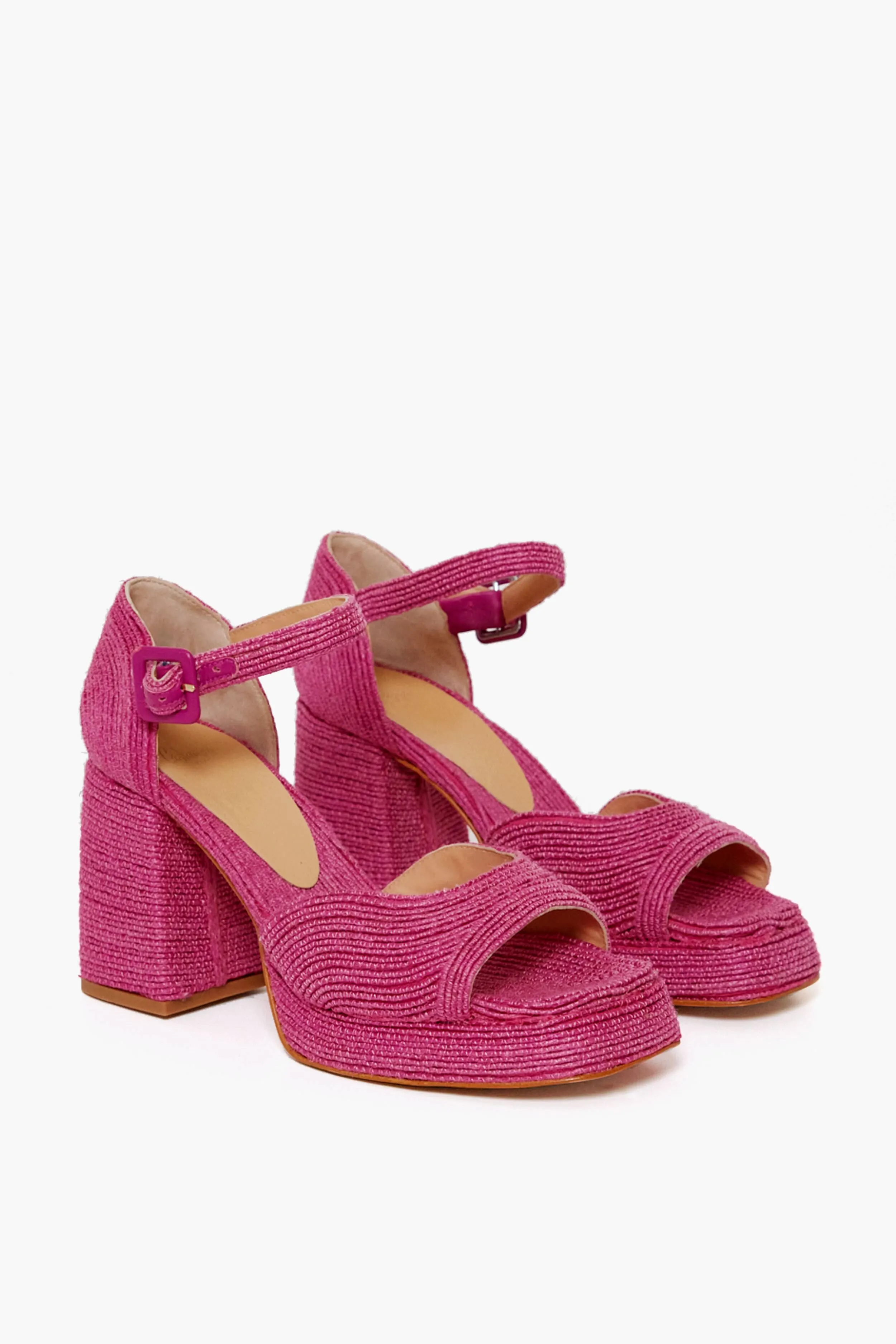 Cordon Fuchsia Vanesa Heeled Sandals