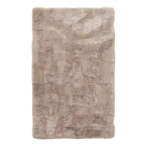 Cream Modern Sheepskin Rug - 6' x 9'