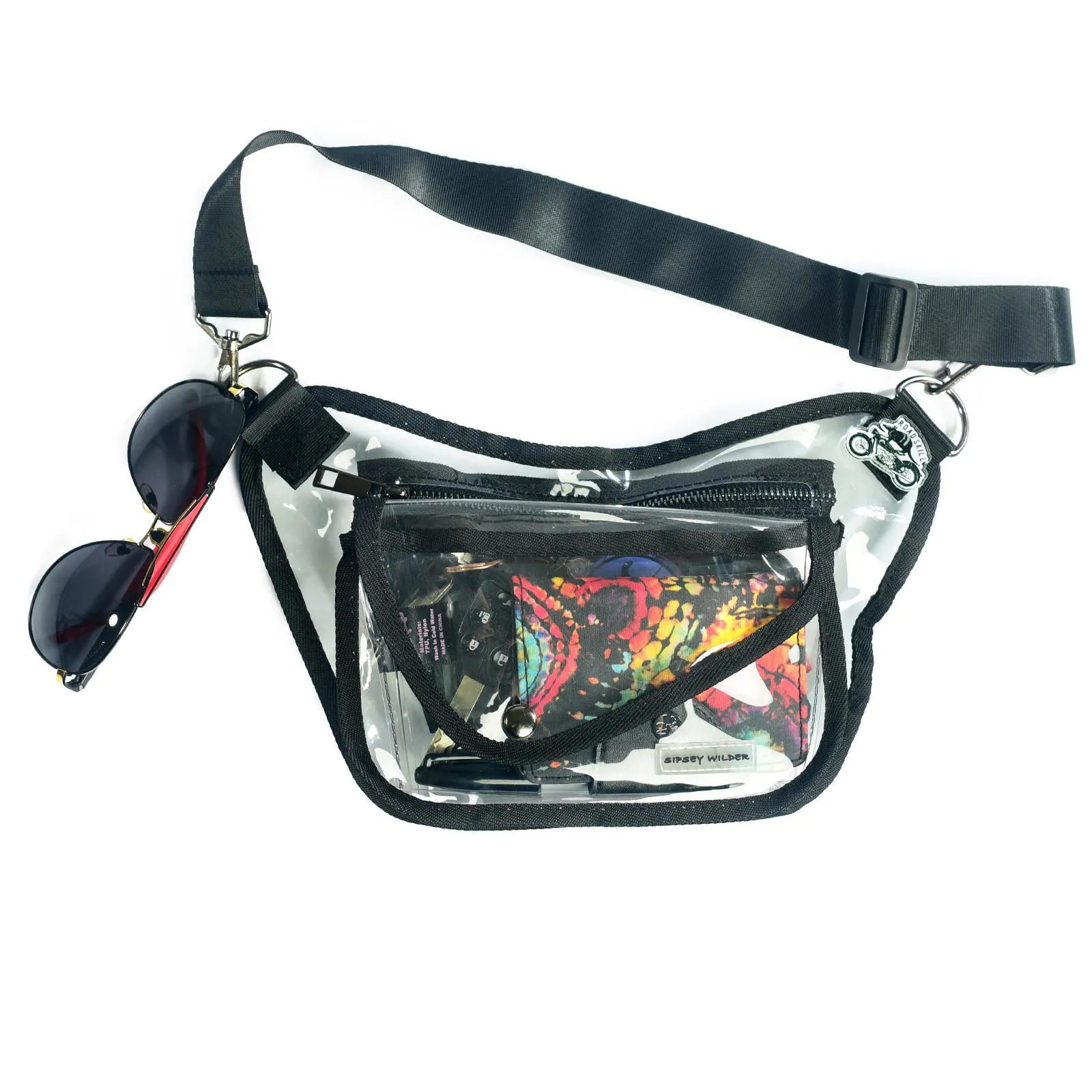 *DISCOUNTED* Clear Lux Hip Pouch