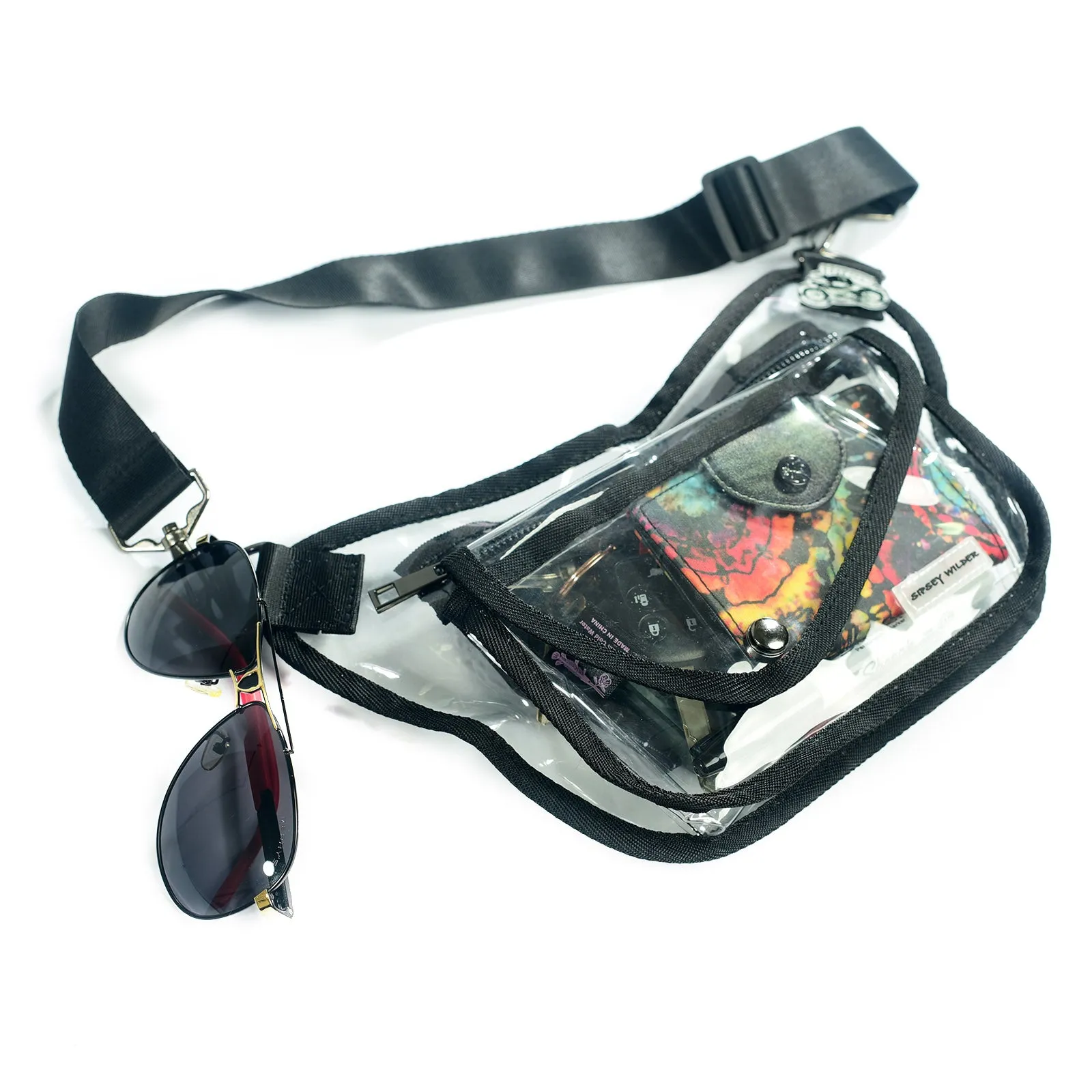 *DISCOUNTED* Clear Lux Hip Pouch