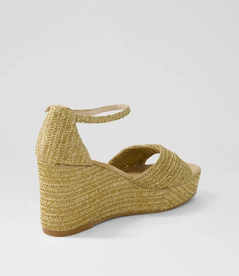 Django & Juliette Cotton Rafia Wedge