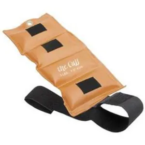 Fabrication Enterprises Original Cuff 3 lb Ankle and Wrist Gold, Closure Strap - One Each