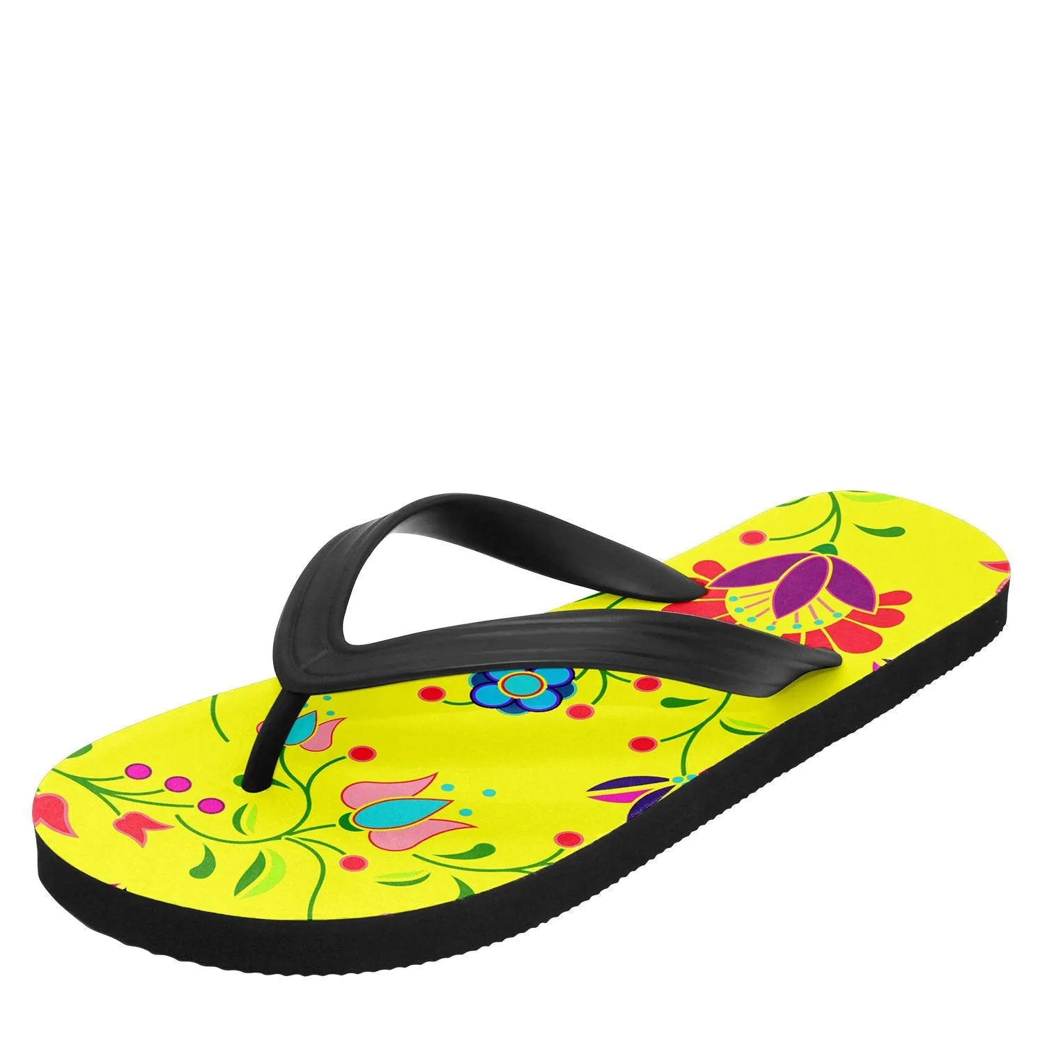 Fleur Indigine Mais Flip Flops