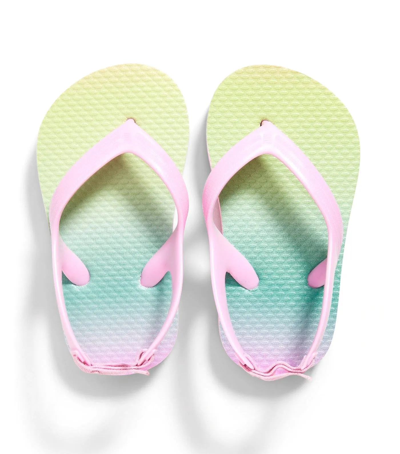 Flip-Flop Sandals for Toddler Girls Rainbow