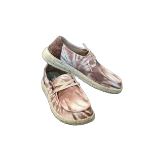 Hey Dude® Wendy Youth Tie Dye Rose Slip On Shoes 130125061