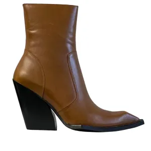 JEFFREY CAMPBELL LOUISVILLE BROWN BOOTS