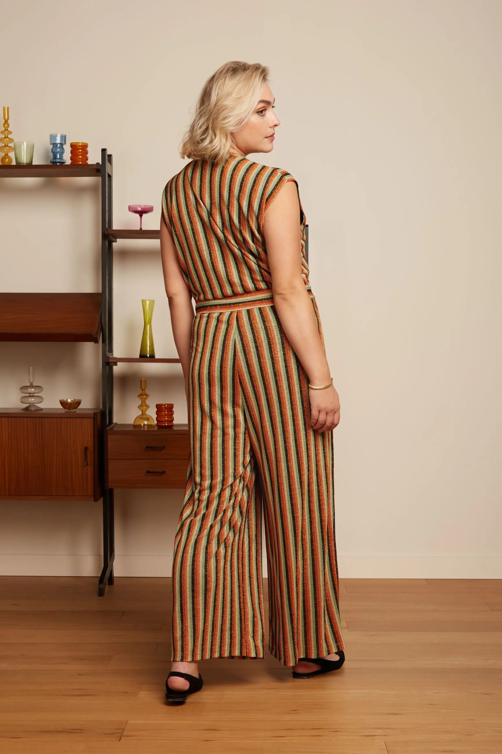 King Louie Piso Stripe Mary Jumpsuit