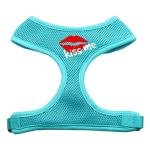 Kiss Me Soft Mesh Harnesses Aqua Small