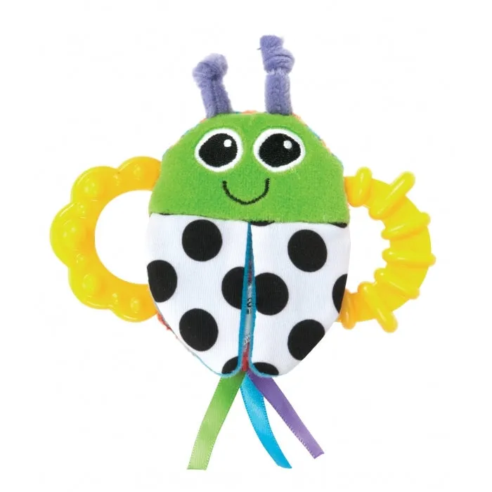 Lamaze Flip-Flop Bitty Bite Bug Rattle