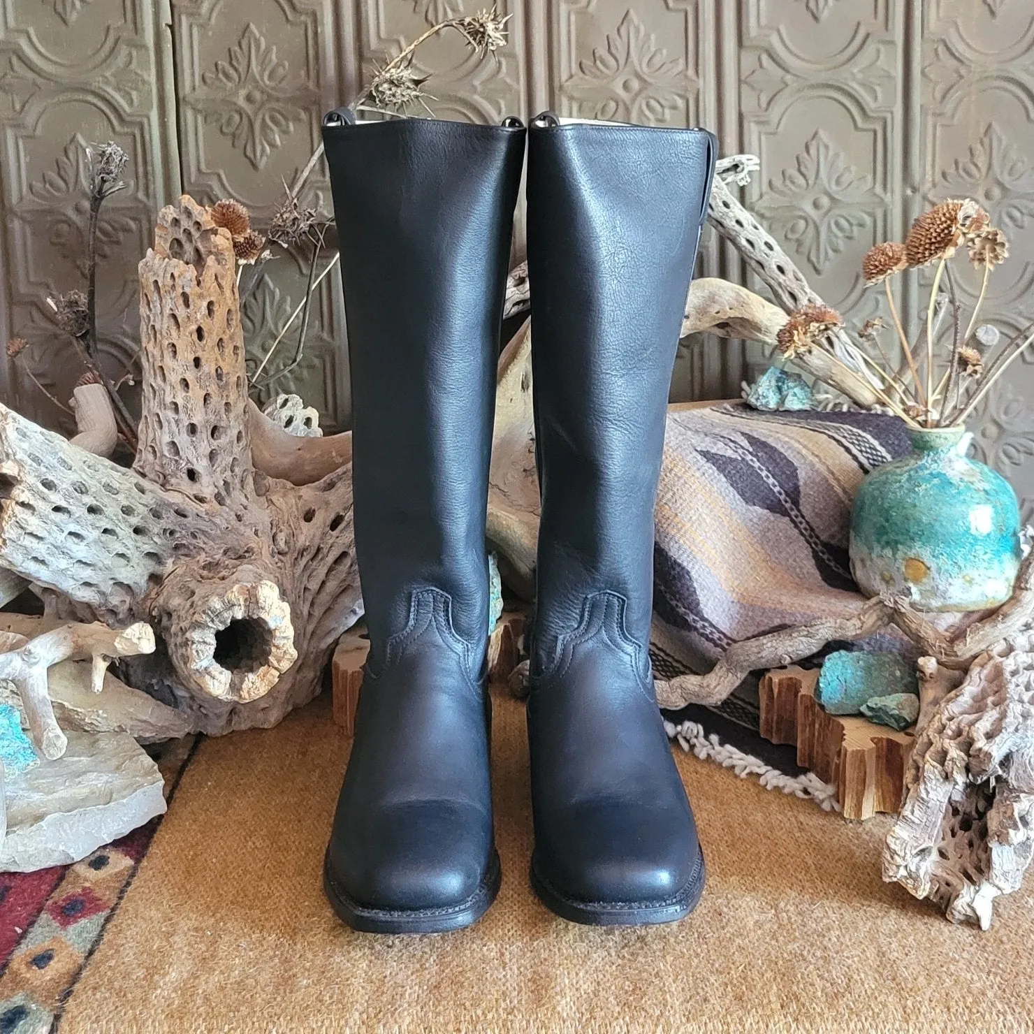 Leather Shooter Boots "Gunfighter" by Abilene Boots 8210