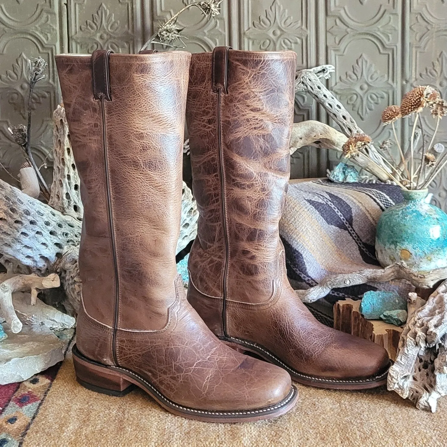 Leather Shooter Boots "Gunfighter" by Abilene Boots 8210