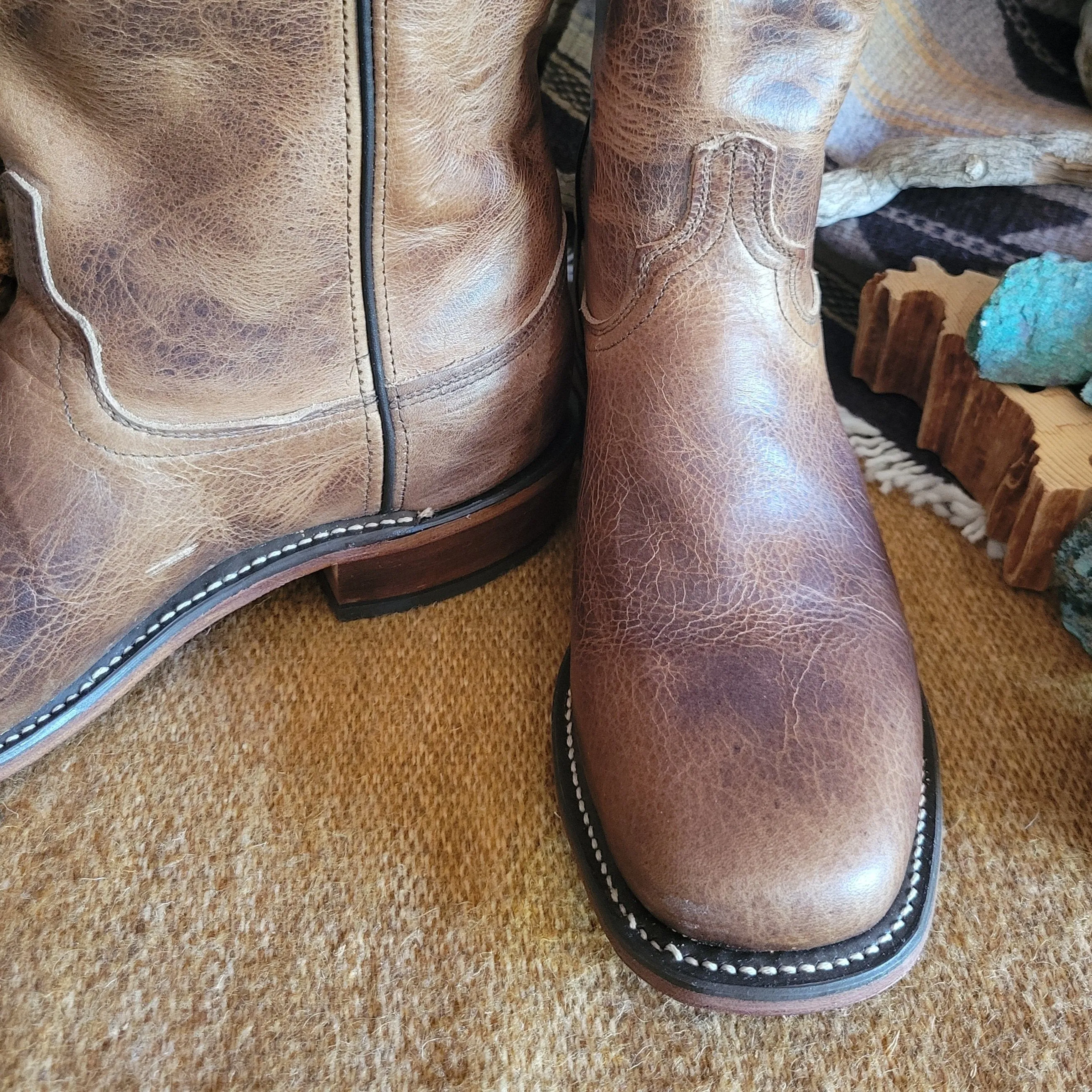 Leather Shooter Boots "Gunfighter" by Abilene Boots 8210