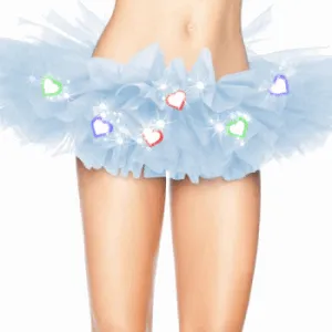 LED Baby Blue Tutu