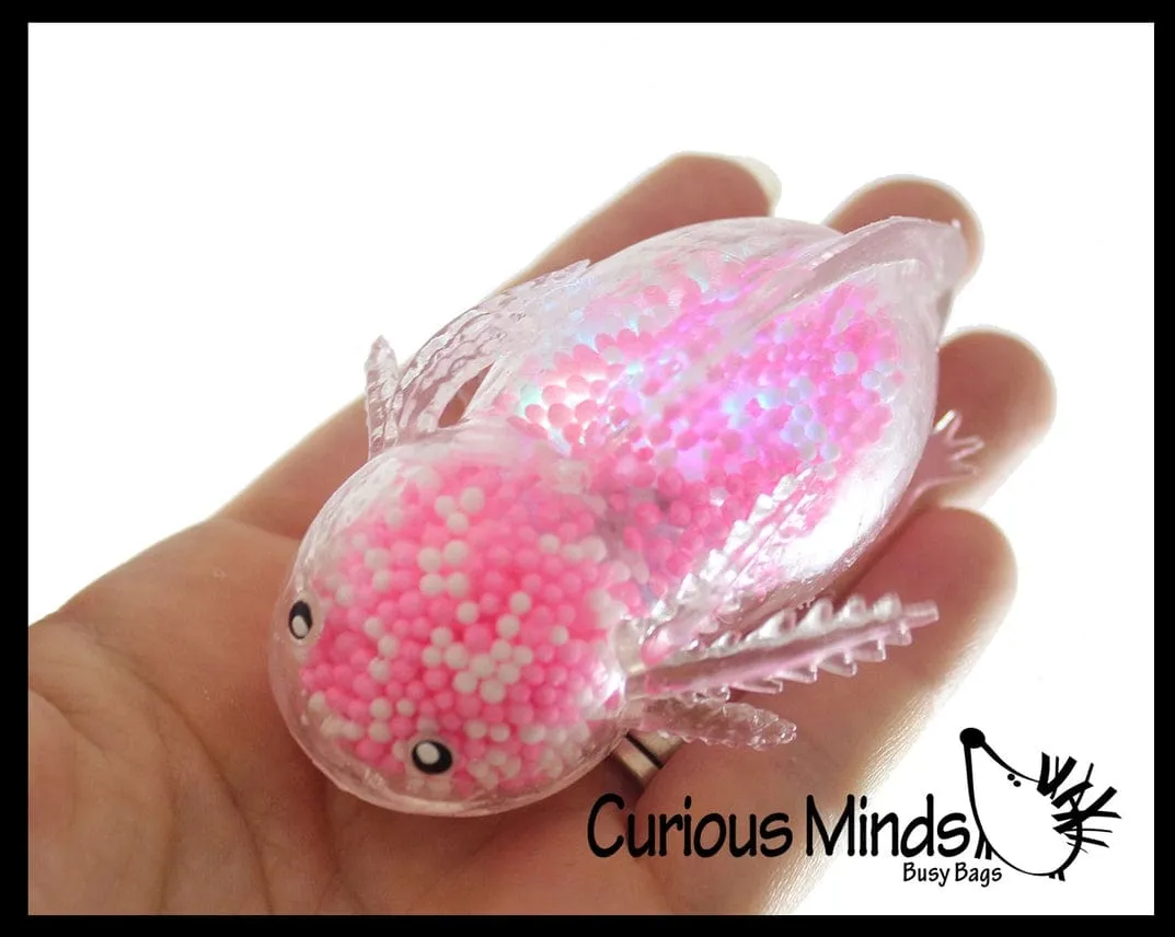 Light Up Axolotl Squeeze Fidget