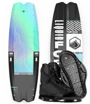 Liquid Force Remedy Wakeboard Package with Index Boots (2024)