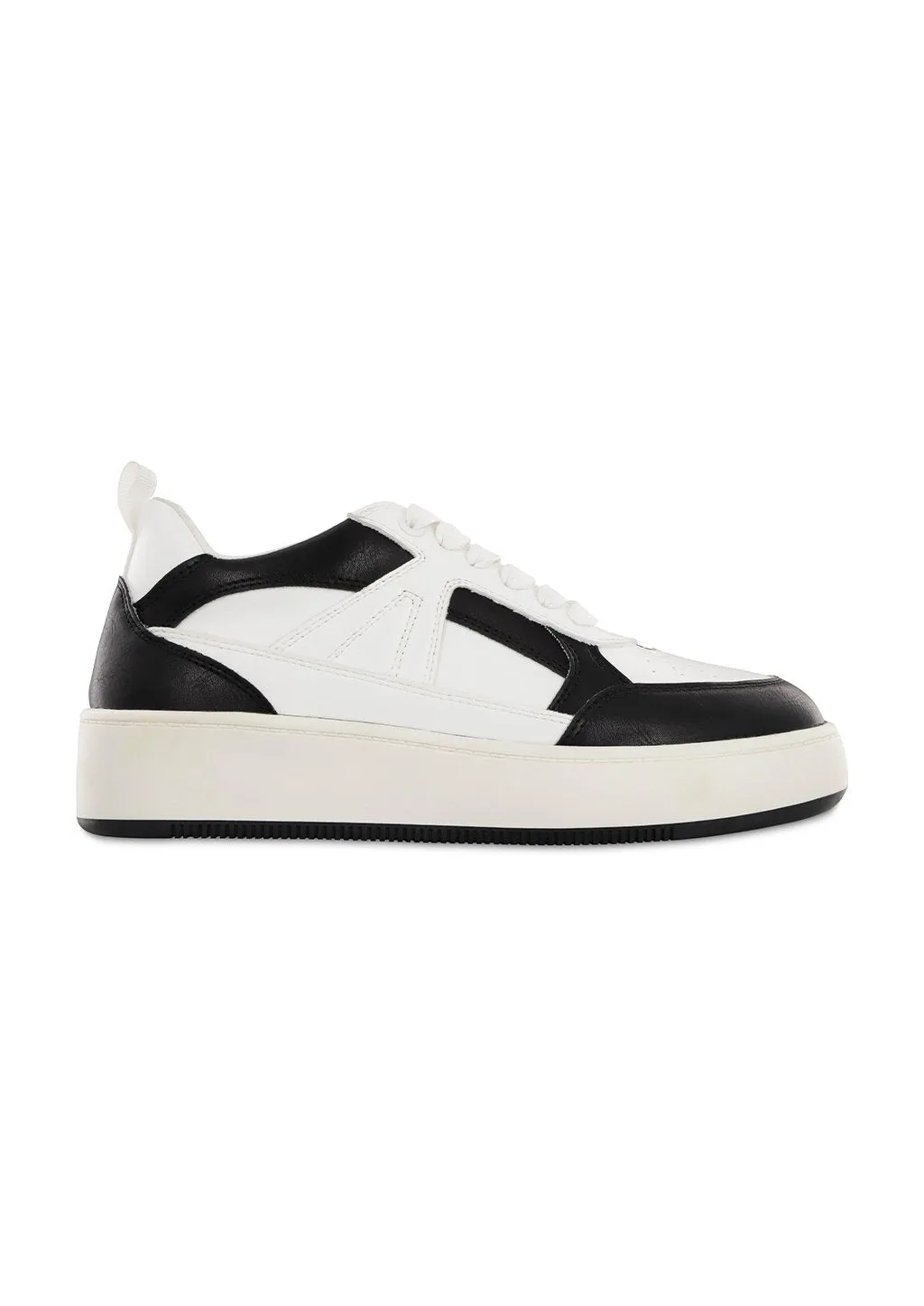 Mia Dice Sneakers (White/Black)