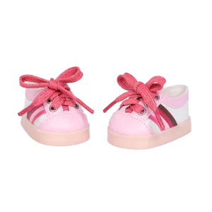 Our Generation Accessory - Light Up Pink & White Sneakers