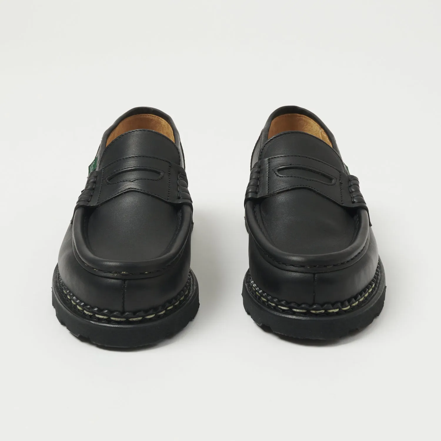 Paraboot Reims Loafer - Black Lisse Noir