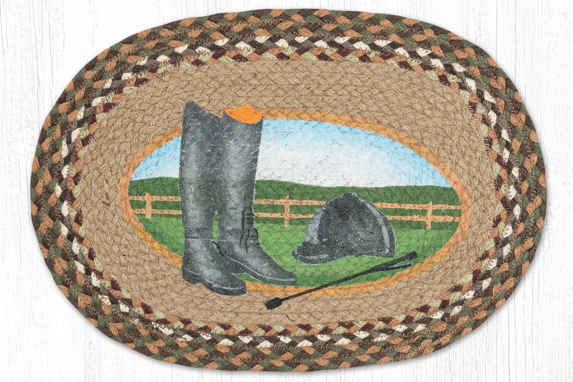 PM-OP-657 Hat/Boots Placemat 13"x19"