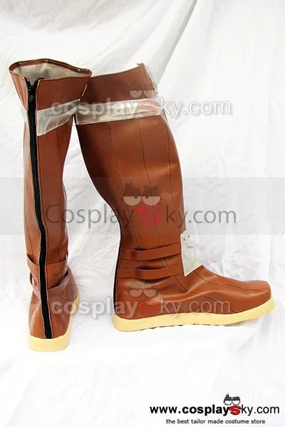 Ragnarok Online Archer Cosplay Boots Shoes Brown