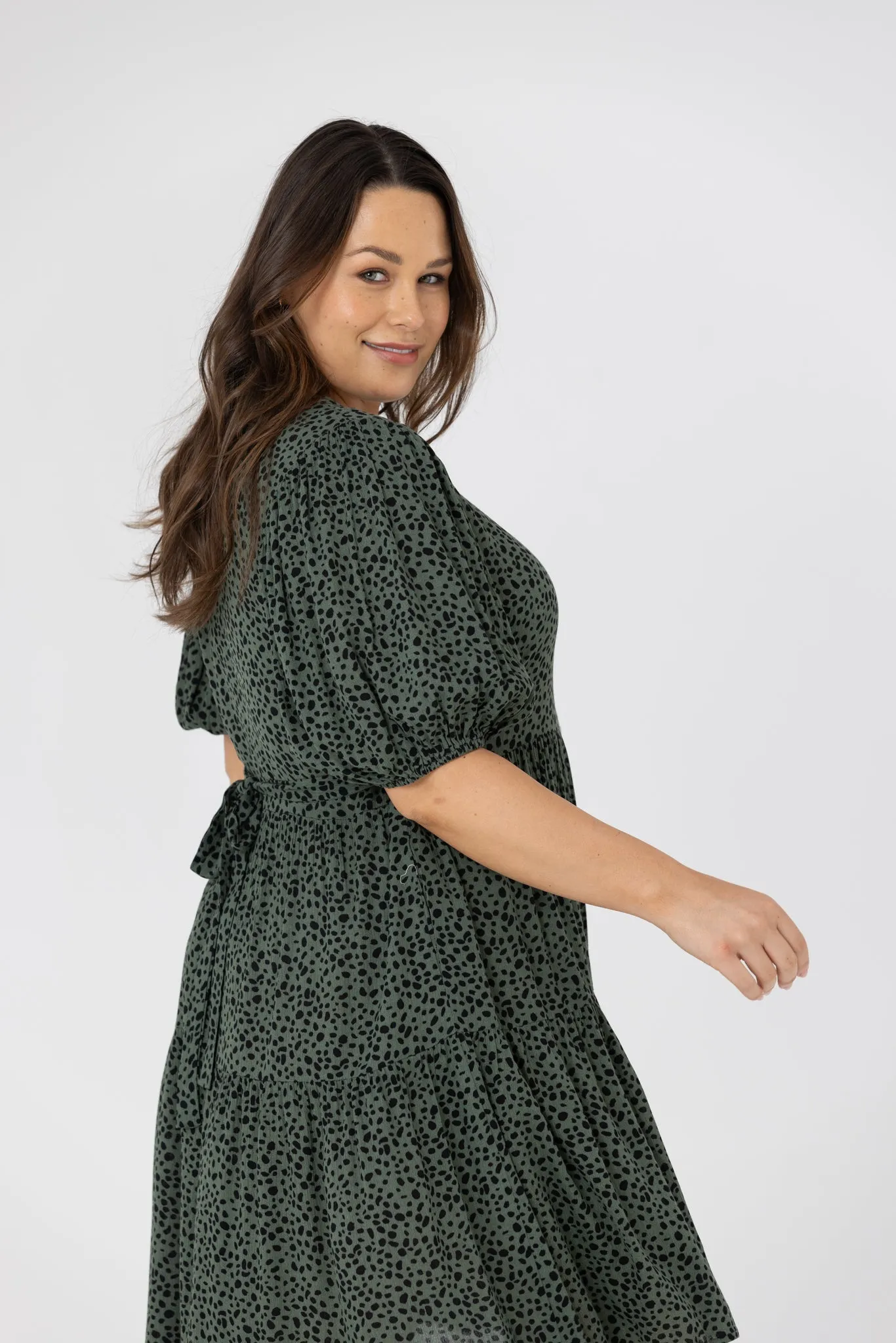 SABRINA DRESS - Olive