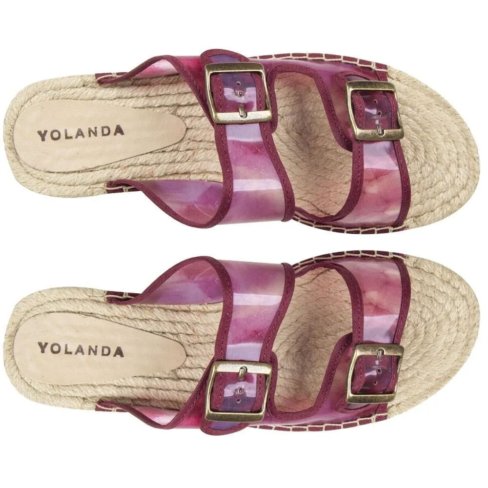 Sandália Espadrille Juanita Uva