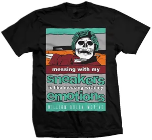 Sneaker Emotions - Black T-Shirt