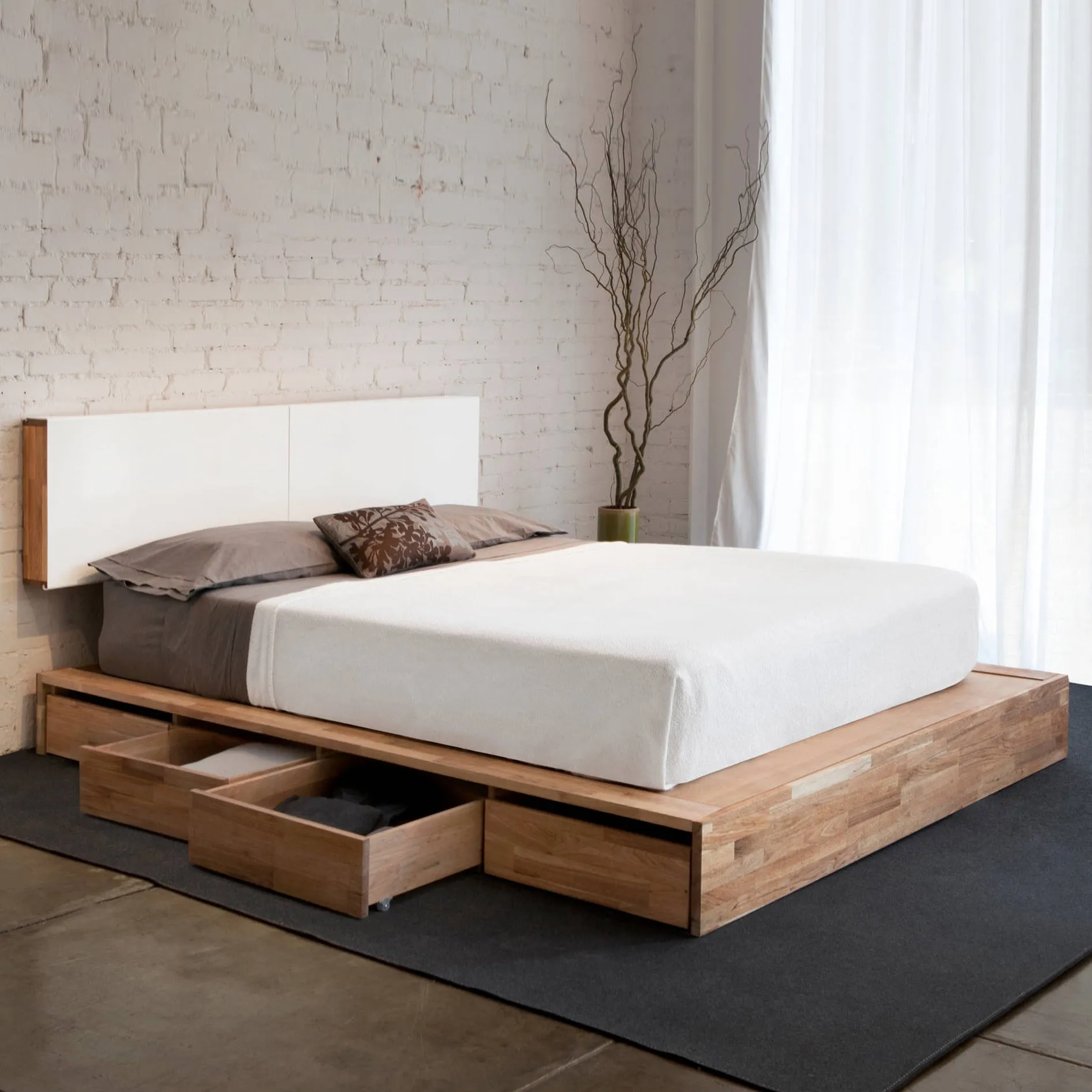 Storage Platform Bed