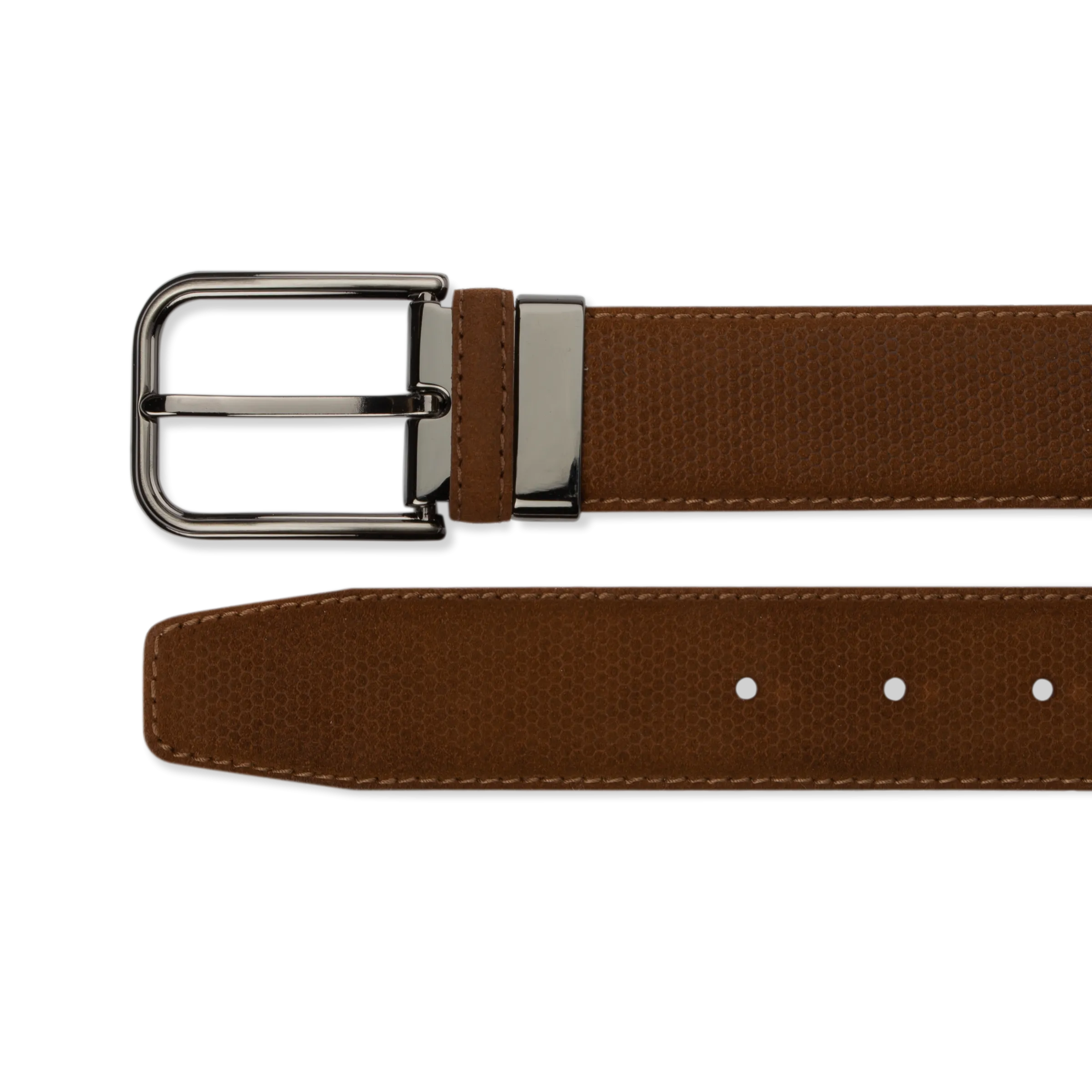 Suede Belt - Tan Suede