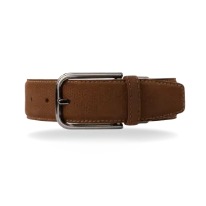 Suede Belt - Tan Suede