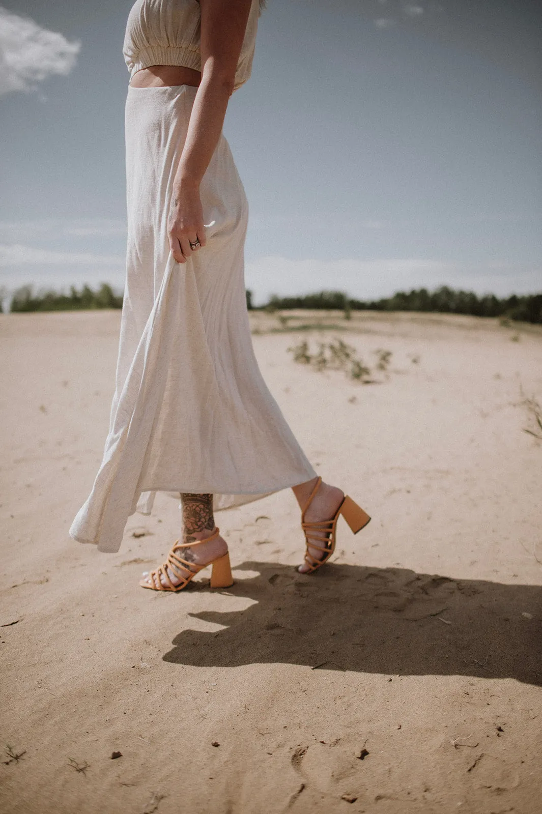 The Colette Cinched Heels by Free People