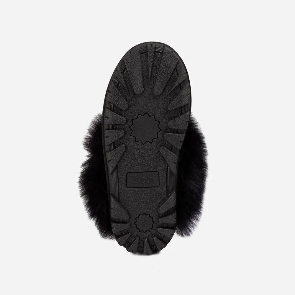 Ugg Coquette Premium Esperanza Sheepskin Slipper (Elastic Backstrap) (Detachable Feature)