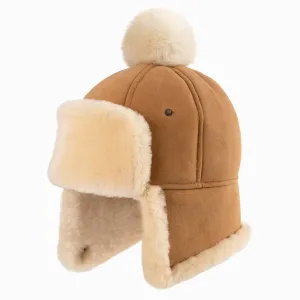 Ugg Kids Sheepskin Upflap Hat